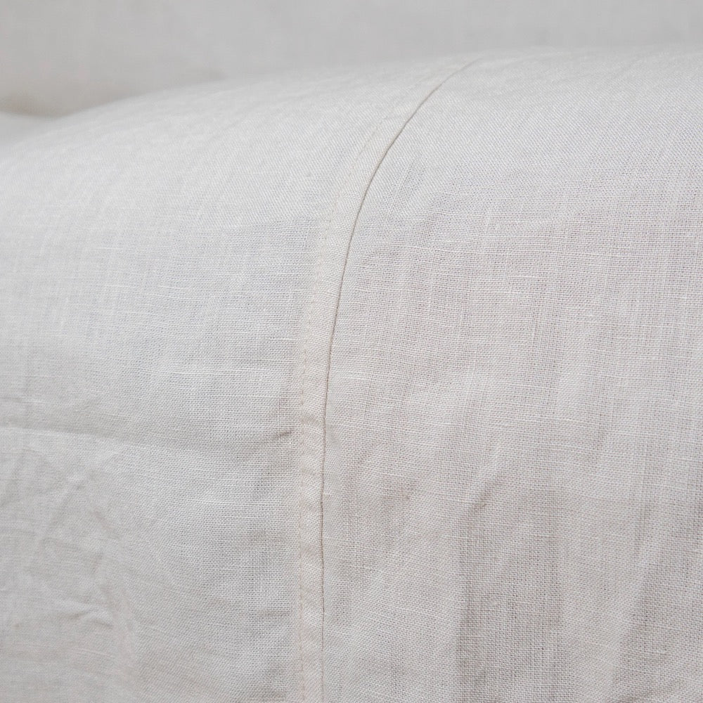 Handmade Linen Couch Covers - Custom Slipcovers for Any Sofa - Extra Large Luxurious Linen Couch